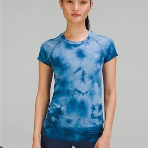 Lululemon swiftly tech short sleeve tye dye
